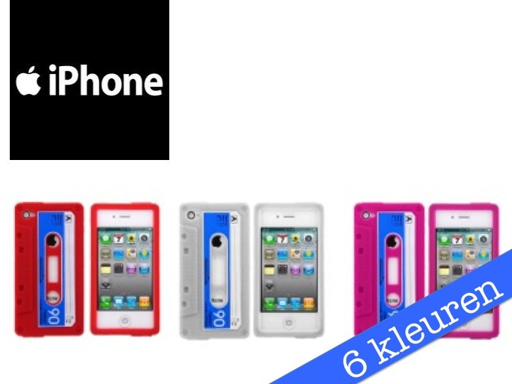 Een Dag Actie - Iphonehoes Cassettebandje