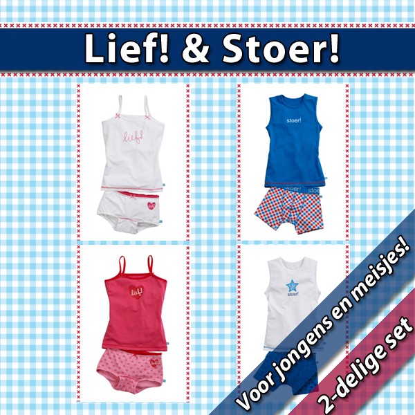 Een Dag Actie - Lief! En Stoer! 2-Delige Set Een Dag Actie - Lief! En Stoer! 2-Delige Set
