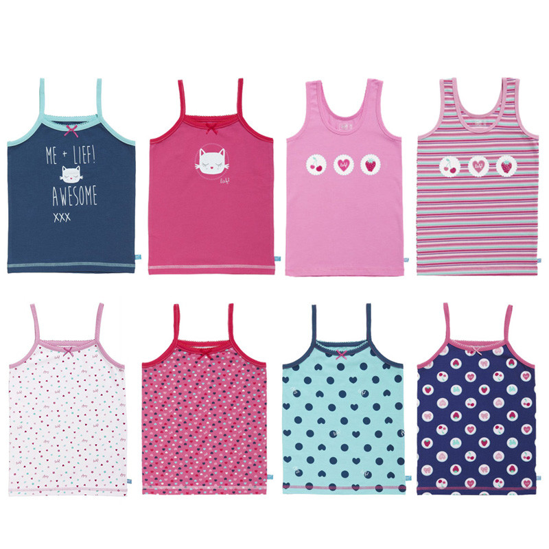 Een Dag Actie - Lief Girls Verrassingspakket Hemdjes 4-Pack Een Dag Actie - Lief Girls Verrassingspakket Hemdjes 4-Pack