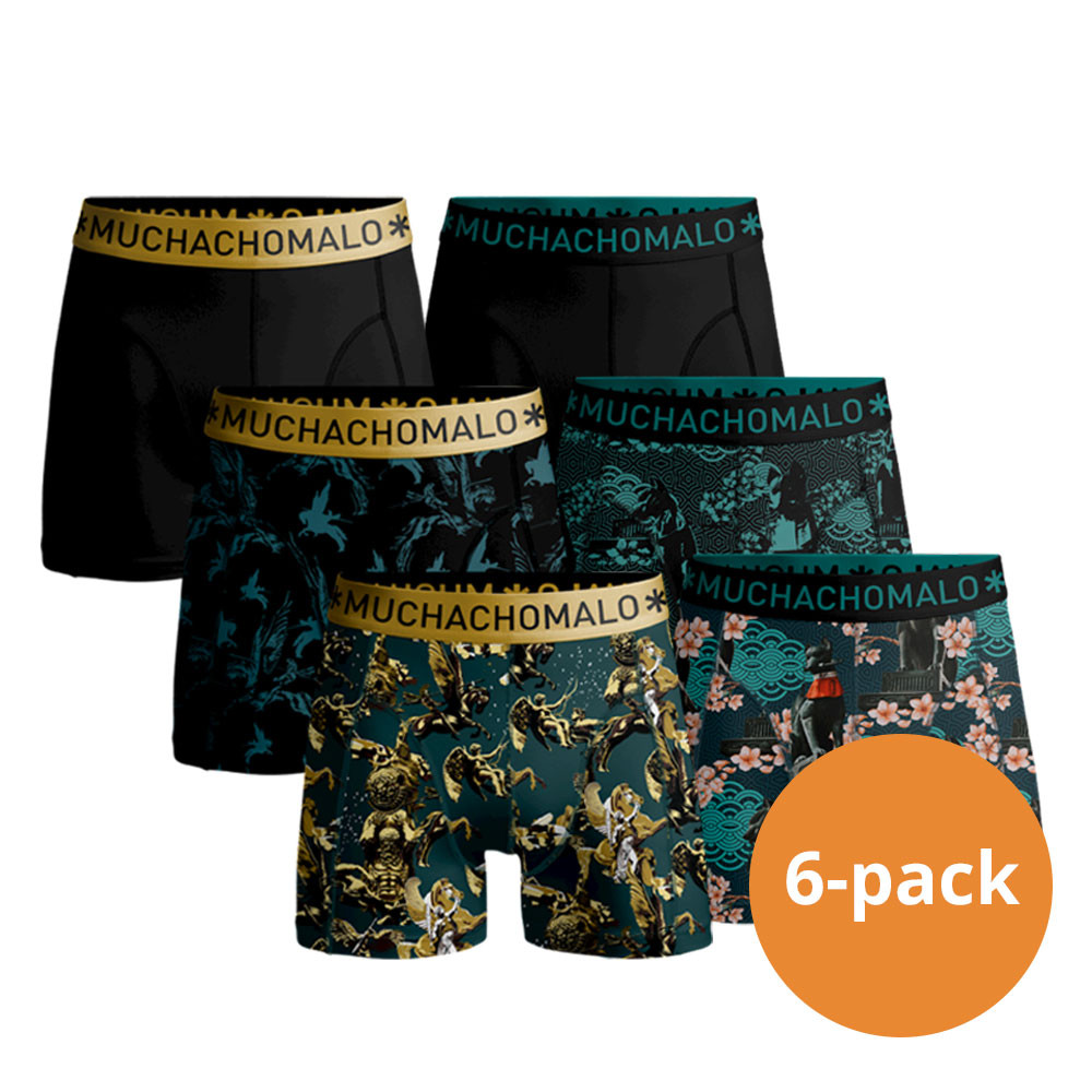 Een Dag Actie - Muchachomalo Boxershorts Verrassingspakket 6-Pack Een Dag Actie - Muchachomalo Boxershorts Verrassingspakket 6-Pack