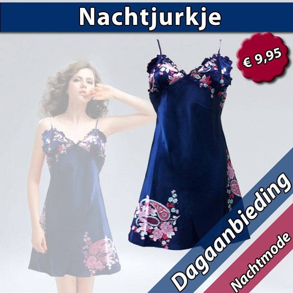 Een Dag Actie - Nachtjurkje Dolce Bella Een Dag Actie - Nachtjurkje Dolce Bella