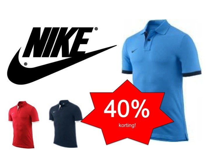 Een Dag Actie - Nike Authenthic Polo Diverse Kleuren