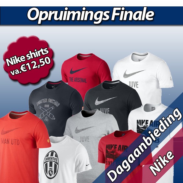 Een Dag Actie - Nike Basic T-shirt Logo Actie Een Dag Actie - Nike Basic T-shirt Logo Actie
