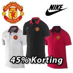 Een Dag Actie - Nike Polo Manchester United Diverse Kleuren Actie Een Dag Actie - Nike Polo Manchester United Diverse Kleuren Actie
