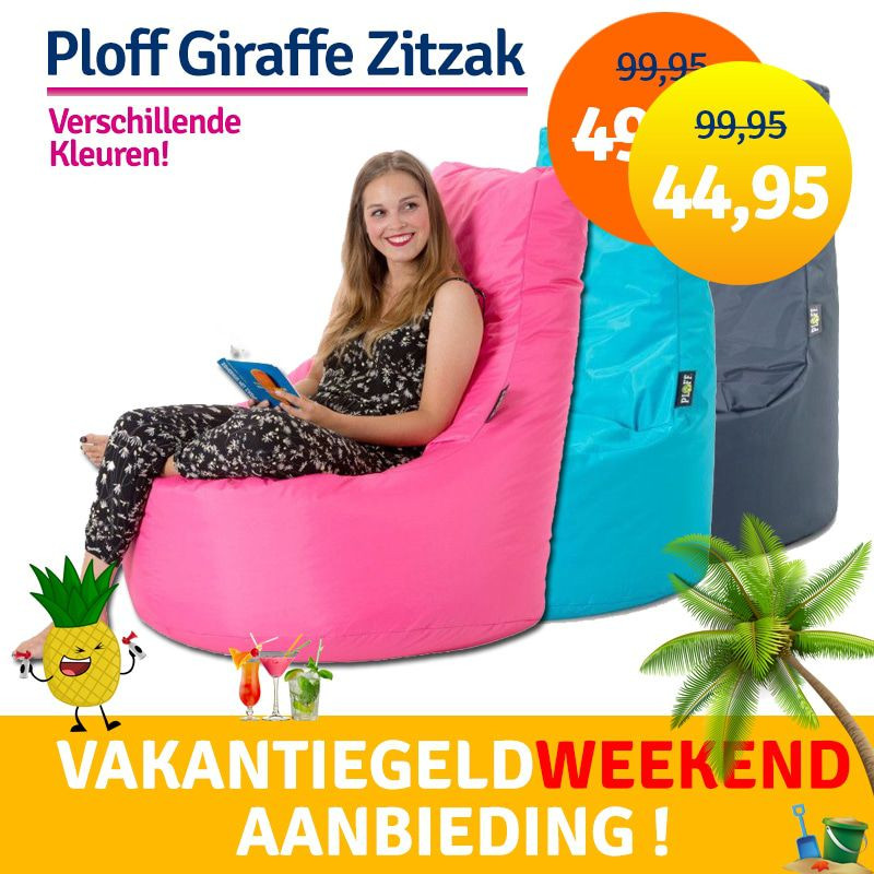 Een Dag Actie - Ploff Giraffe (Verschillende Kleuren)