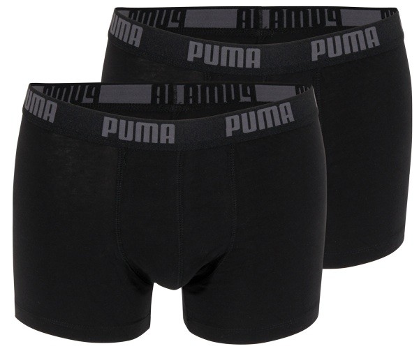 Een Dag Actie - Puma Boxershorts Black Duo Verpakking Een Dag Actie - Puma Boxershorts Black Duo Verpakking