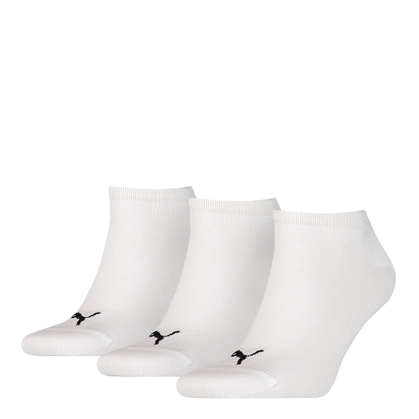 Een Dag Actie - Puma Sokken Sneaker Wit 3-Pack