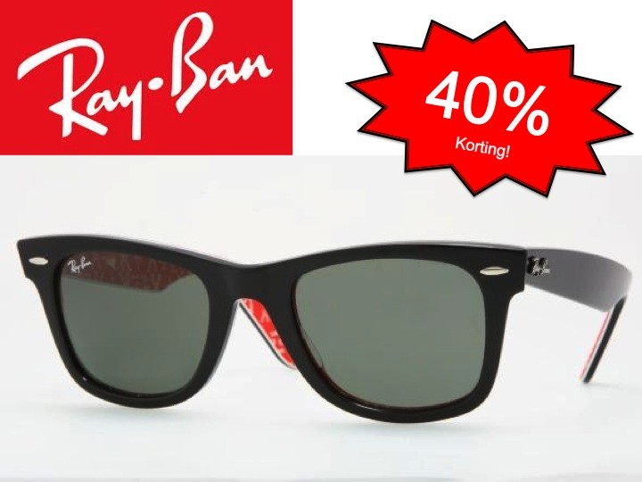 Een Dag Actie - Rayban 2140 Original Wayfarer 1016