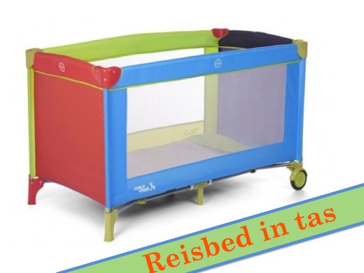 Een Dag Actie - Reisbed Childwheels Happy Met Wieltjes Een Dag Actie - Reisbed Childwheels Happy Met Wieltjes