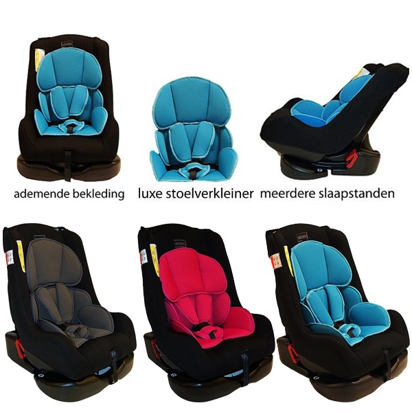Een Dag Actie - Remi Luxe Colorful Autostoel Een Dag Actie - Remi Luxe Colorful Autostoel