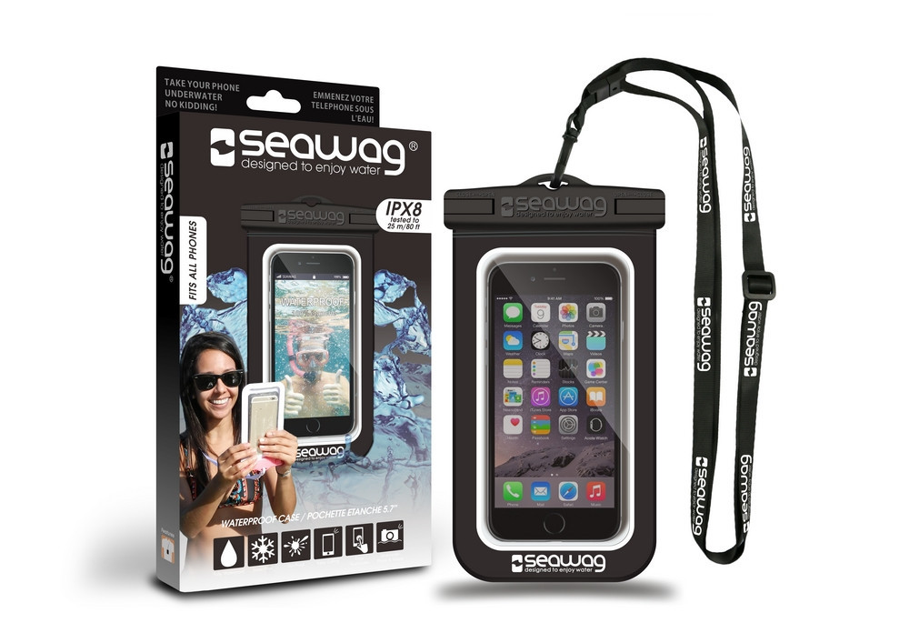 Een Dag Actie - Seawag Waterdicht Telefoonhoesje Zwart Een Dag Actie - Seawag Waterdicht Telefoonhoesje Zwart