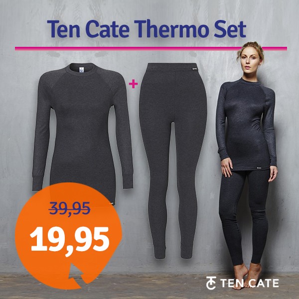 Een Dag Actie - Ten Cate Thermo Set Vrouwen Een Dag Actie - Ten Cate Thermo Set Vrouwen