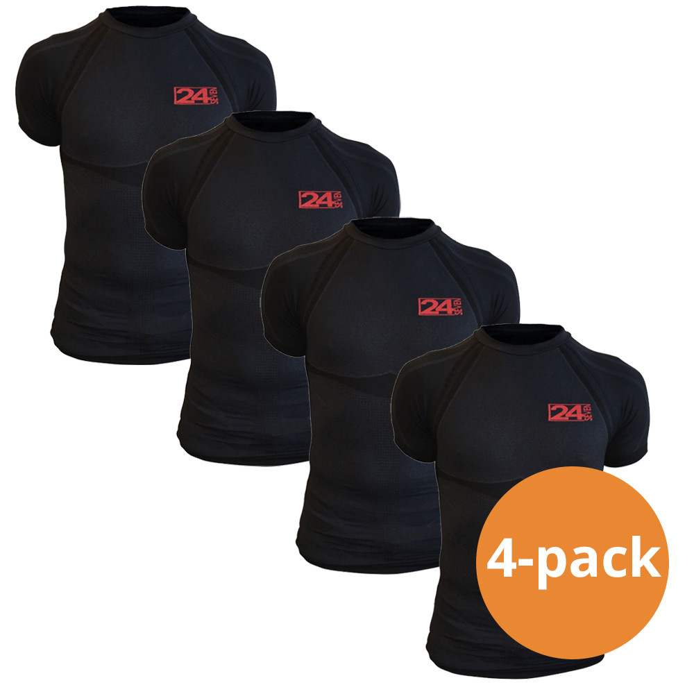 Een Dag Actie - Thermoshirt Shortsleeve 24-Seven 4-Pack Een Dag Actie - Thermoshirt Shortsleeve 24-Seven 4-Pack