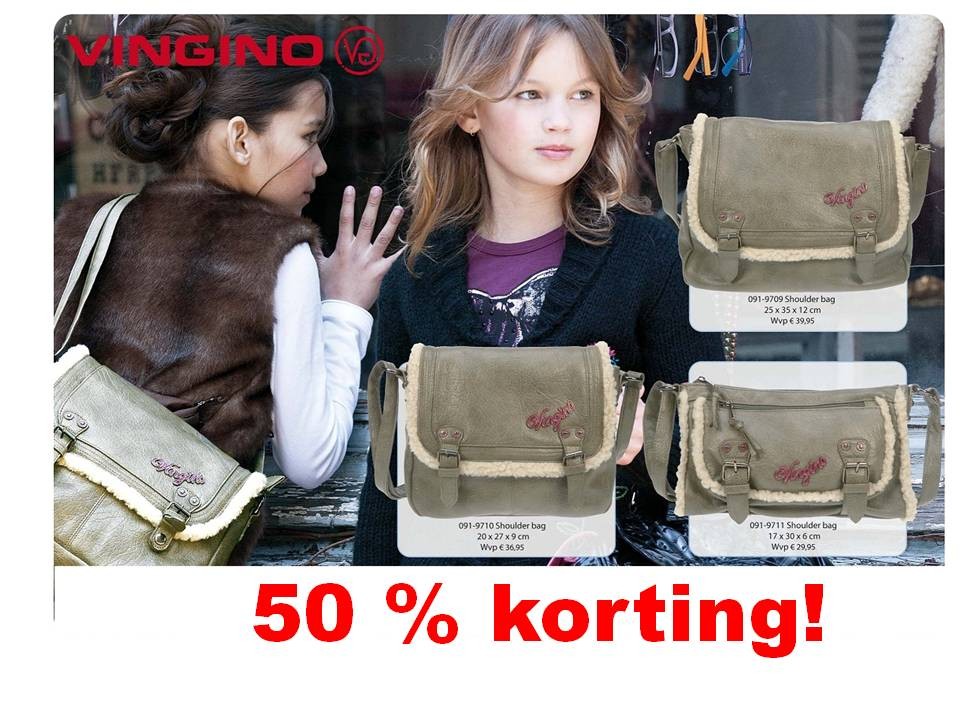 Een Dag Actie - Vingino Schouder- Handtas Aspen Een Dag Actie - Vingino Schouder- Handtas Aspen