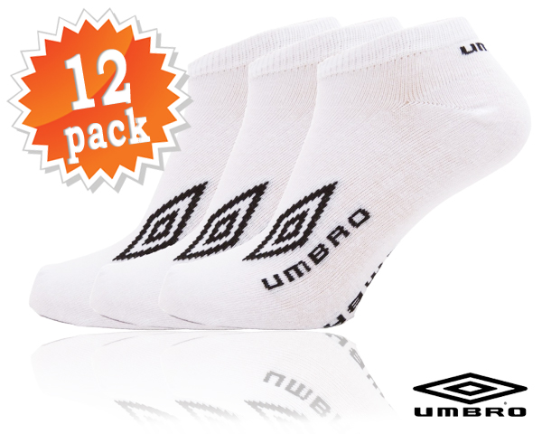 1 Day Fly - 12 Paar Umbro Enkelsokken