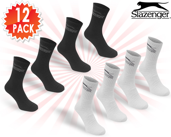1 Day Fly - 12-Pack Slazenger Sportsokken 1 Day Fly - 12-Pack Slazenger Sportsokken