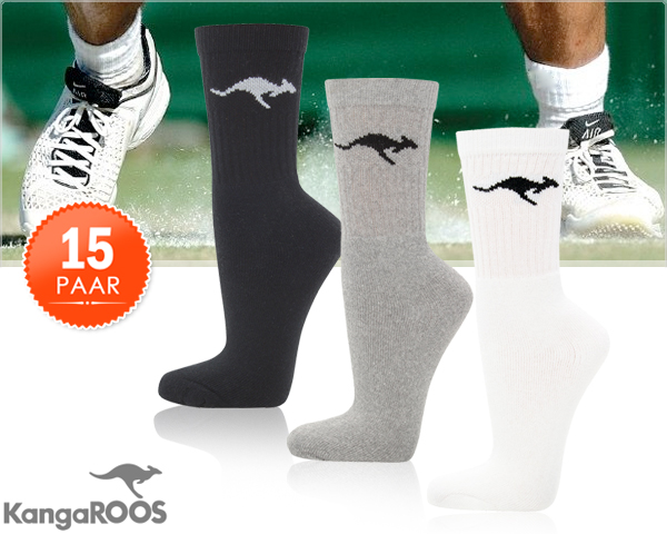 1 Day Fly - 15-​Pack Kangaroos Sportsokken