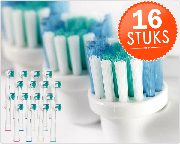 1 Day Fly - 16 Opzetborstels Voor Oral-B Tandenborstels 1 Day Fly - 16 Opzetborstels Voor Oral-B Tandenborstels