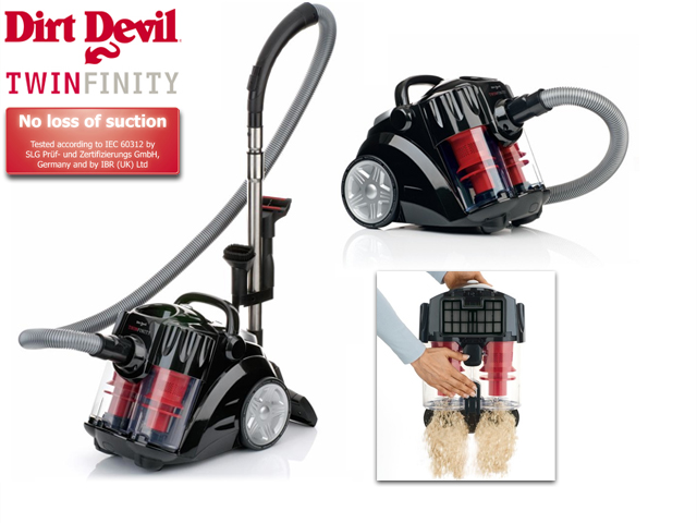 1 Day Fly - 1600W Dirt Devil Twinfinity 1 Day Fly - 1600W Dirt Devil Twinfinity
