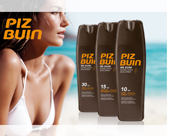 1 Day Fly - 2 Stuks Piz Buin Moisturising Sun Lotion