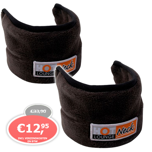 1 Day Fly - 2 X Hotlounge Neck Met 4 Warmte Pads 1 Day Fly - 2 X Hotlounge Neck Met 4 Warmte Pads
