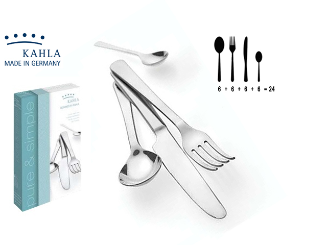 1 Day Fly - 24-Delige Rvs Kahla Design Bestekset 1 Day Fly - 24-Delige Rvs Kahla Design Bestekset