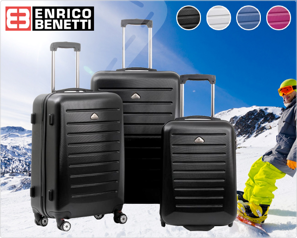1 Day Fly - 3-Delige Enrico Benetti Kofferset 1 Day Fly - 3-Delige Enrico Benetti Kofferset