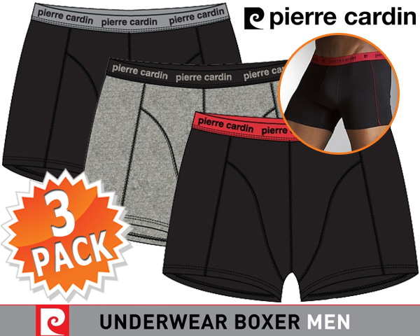 1 Day Fly - 3 Pack Pierre Cardin Boxershorts 1 Day Fly - 3 Pack Pierre Cardin Boxershorts