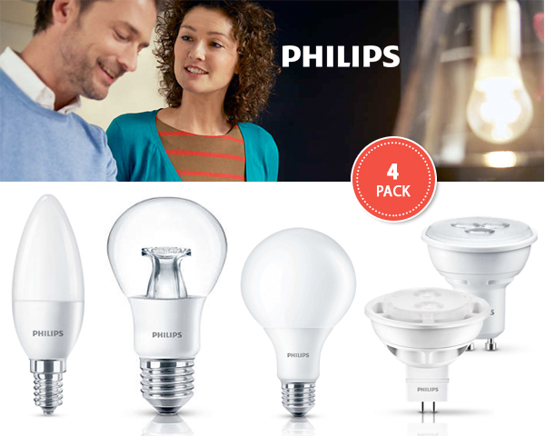 1 Day Fly - 4-Pack Philips Warmwitte Lichtbron Naar Keuze 1 Day Fly - 4-Pack Philips Warmwitte Lichtbron Naar Keuze