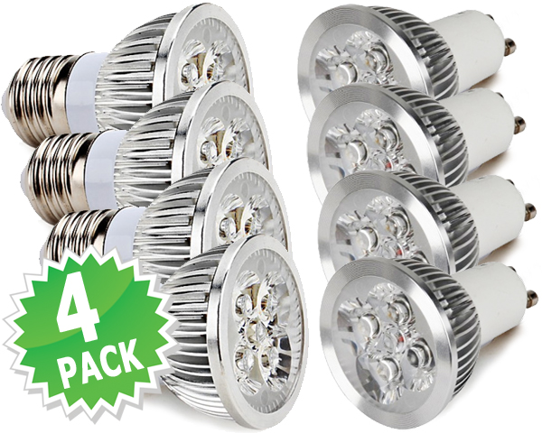 1 Day Fly - 4 Stuks Dimbare Led Lampen 1 Day Fly - 4 Stuks Dimbare Led Lampen
