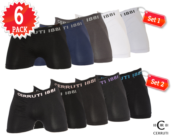 1 Day Fly - 6-Pack Cerutti Boxers 1 Day Fly - 6-Pack Cerutti Boxers