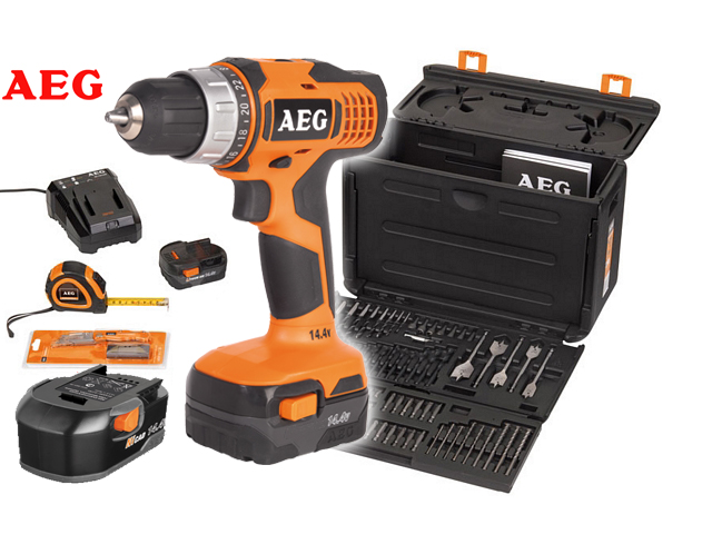 1 Day Fly - Aeg Draadloze Klopboor Met 2 Accu's 1 Day Fly - Aeg Draadloze Klopboor Met 2 Accu's