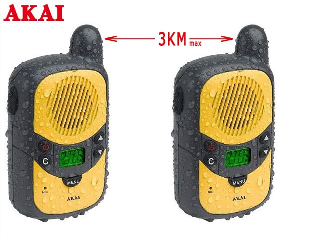 1 Day Fly - Akai Portofoonset 1 Day Fly - Akai Portofoonset