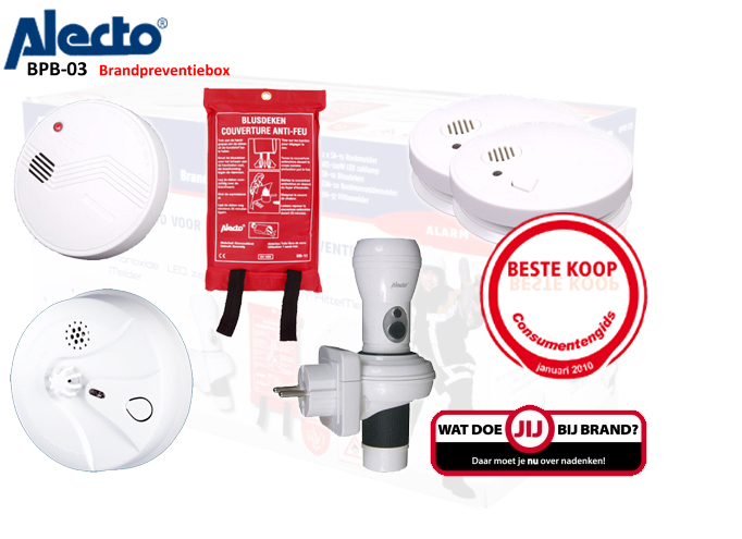 1 Day Fly - Alecto Brandpreventie Pakket