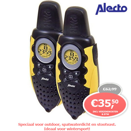 1 Day Fly - Alecto Walkie Talkie Set 1 Day Fly - Alecto Walkie Talkie Set