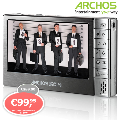 1 Day Fly - Archos 604 30Gb Portable Media Player 1 Day Fly - Archos 604 30Gb Portable Media Player