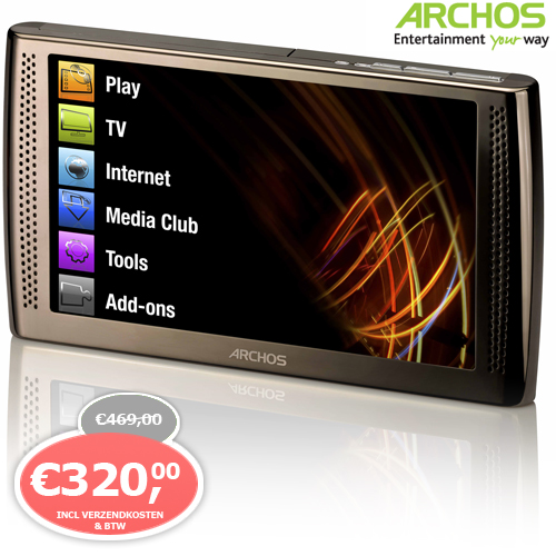 1 Day Fly - Archos 7 320 Gb