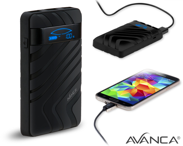 1 Day Fly - Avanca Mobiele Noodlader 9000Mah Voor Al Uw Lege Devices