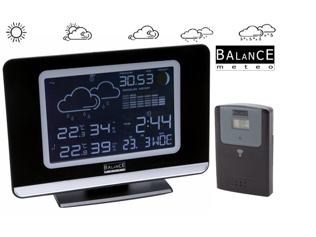 1 Day Fly - Balance Weerstation Met Buitensensor 1 Day Fly - Balance Weerstation Met Buitensensor