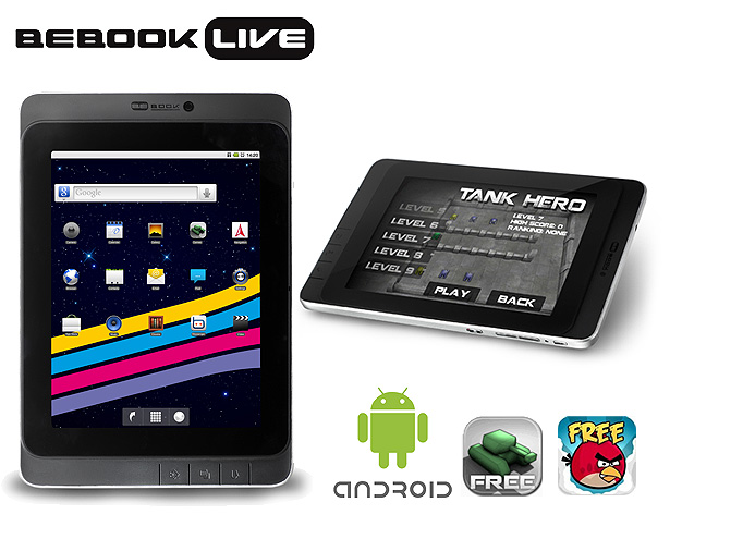 1 Day Fly - Bebook Live Android Tablet