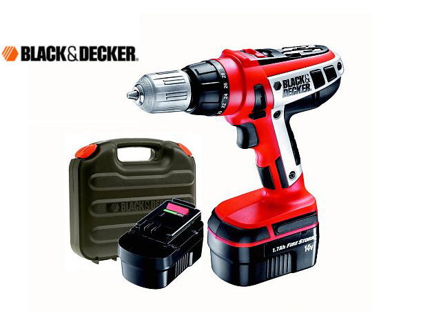 1 Day Fly - Black & Decker Accuboormachine Met Nimh, 14.4V En 1.7 Ah 1 Day Fly - Black & Decker Accuboormachine Met Nimh, 14.4V En 1.7 Ah