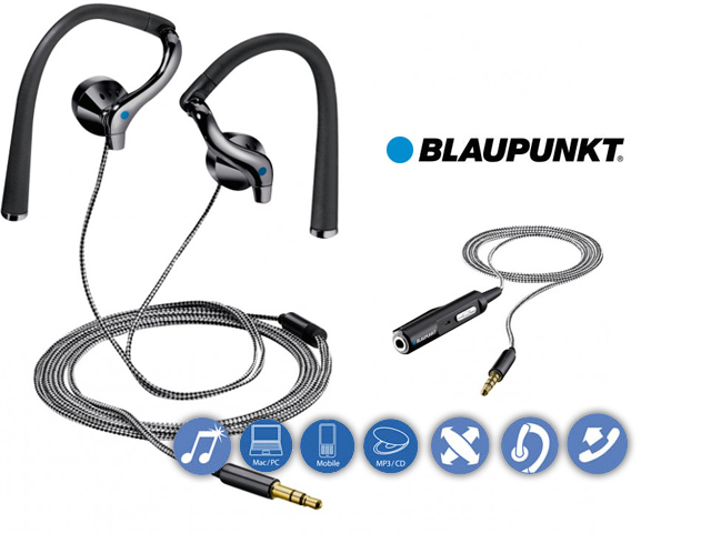 1 Day Fly - Blaupunkt 111 Talk Sport In-ear 3D Headphone En Headset