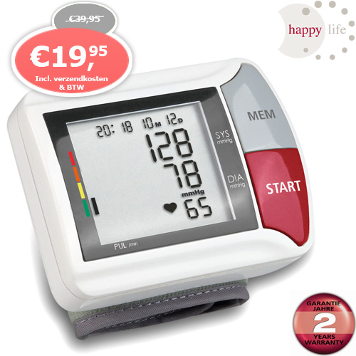 1 Day Fly - Bloeddrukmeter 1 Day Fly - Bloeddrukmeter
