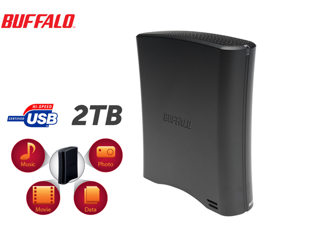 1 Day Fly - Buffalo Juststore 2Tb Usb2 Harddisk