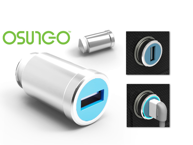1 Day Fly - Carjuice Blue 2100 Mah Usb Autolader 1 Day Fly - Carjuice Blue 2100 Mah Usb Autolader