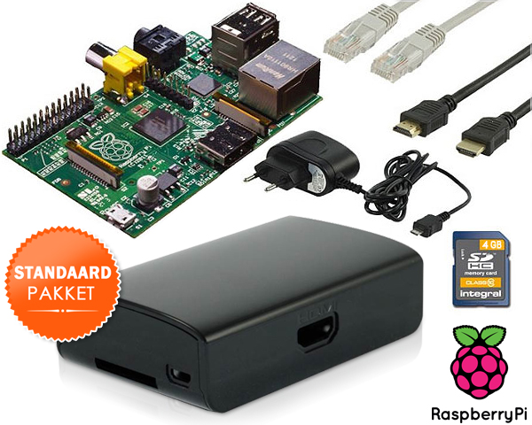 1 Day Fly - Compleet Raspberry Pi Mediaspeler Pakket