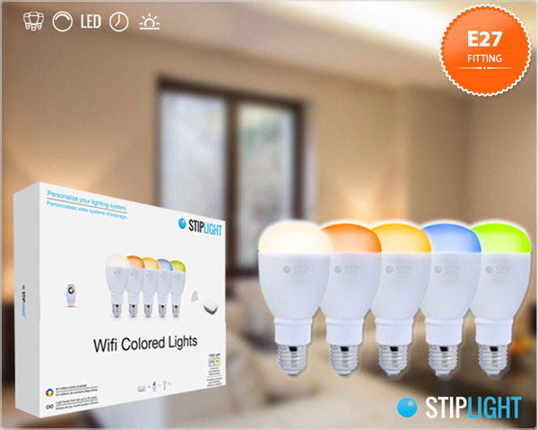 1 Day Fly - Complete Set Met Drie Wifi Gestuurde Led-Lampen 1 Day Fly - Complete Set Met Drie Wifi Gestuurde Led-Lampen