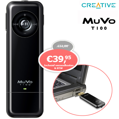 1 Day Fly - Creative Muvo T100 4Gb Mp3 Player 1 Day Fly - Creative Muvo T100 4Gb Mp3 Player