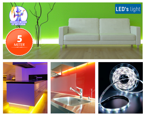 1 Day Fly - Creeer Sfeer Met Een 5 Meter Led Strip 1 Day Fly - Creeer Sfeer Met Een 5 Meter Led Strip