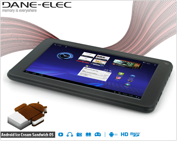 1 Day Fly - Dane-elec Capacitief Multi-touch 7 Inch Android 4 Tablet